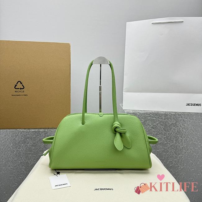 Kitlife Jacquemus Le Turismo Bag Green 2130 39x23x17cm - 1