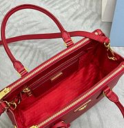 Kitlife Prada Galleria Saffiano Red Leather Medium Bag - 1BA863 - 28x19.5x12cm - 4