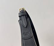 Kitlife Celine Heloise Black Leather Mobile Phone Bag 10M753 15x19.5x3cm - 5