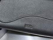 Kitlife Dior Long Zipper Wallet Black  2ESBC252YSE 19.8x11x2.5cm - 3