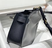 Kitlife Hermes Jypsiere Mini Bag Black Swift Leather Gold / Silver Hardware 23x17x5cm - 5