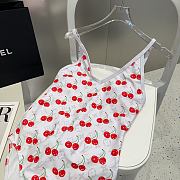 Kitlife Louis Vuitton Cherry White Swimsuit - 6