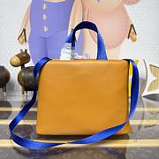 Kitlife Louis Vuitton Mini Shopper Tote Bag Saffron Yellow M15237 20x10x26cm - 6