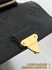 Kitlife Louis Vuitton Métis Compact Wallet Black M80880 11.5x8.5x4cm - 5