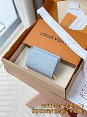 Kitlife Louis Vuitton Métis Compact Wallet Blue M82926 11.5x8.5x4cm - 6