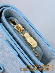 Kitlife Louis Vuitton Métis Compact Wallet Blue M82926 11.5x8.5x4cm - 4
