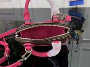 Kitlife Louis Vuitton Nano Alma Bag Brown and Pink M82717 18x12x8cm - 6