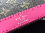 Kitlife Louis Vuitton Nano Alma Bag Brown and Pink M82717 18x12x8cm - 5