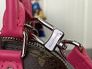 Kitlife Louis Vuitton Nano Alma Bag Brown and Pink M82717 18x12x8cm - 2
