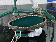 Kitlife Louis Vuitton Nano Alma Bag Brown and Green M82717 18x12x8cm - 3