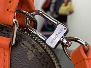 Kitlife Louis Vuitton Nano Alma Bag Brown and Orange M82717 18x12x8cm - 4