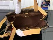 Kitlife Louis Vuitton Shopper Tote Bag Brown Monogram With Pliers M13940 25x19x11cm - 2