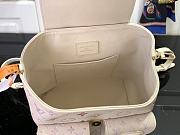 Kitlife Louis Vuitton Backup Backpack White and Gradient M15113 22x14x20cm  - 2