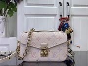 Kitlife Louis Vuitton Pochette Métis East West Bag White and Gradient M25682 21.5x13.5x6cm - 1
