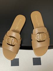 Kitlife Dior 30 Montaigne Slides Brown - 6