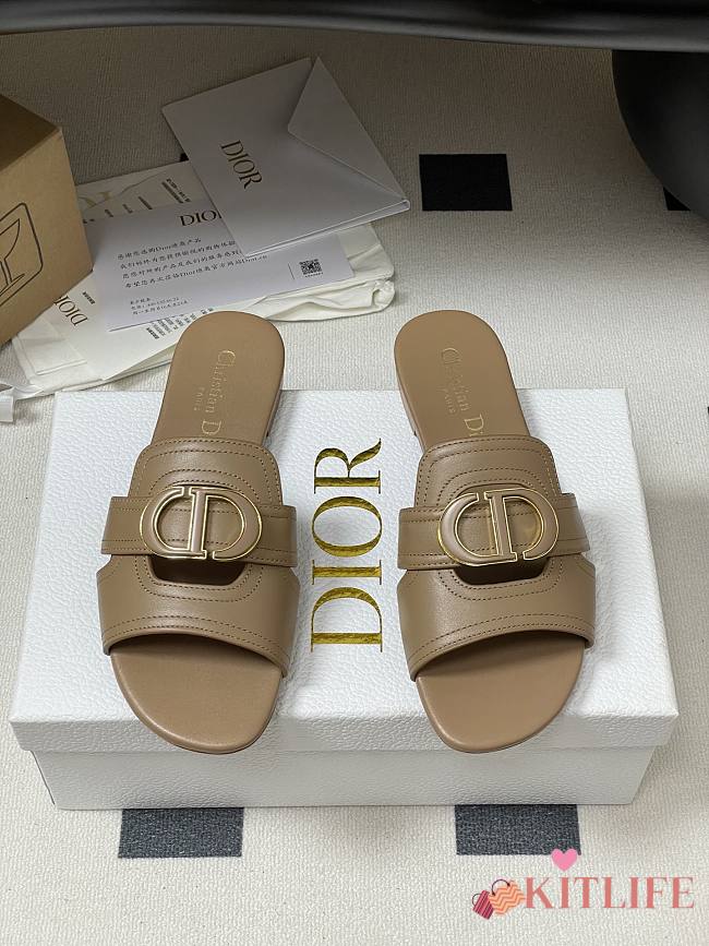 Kitlife Dior 30 Montaigne Slides Beige - 1