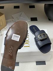 Kitlife Dior 30 Montaigne Slides Dark Blue - 6