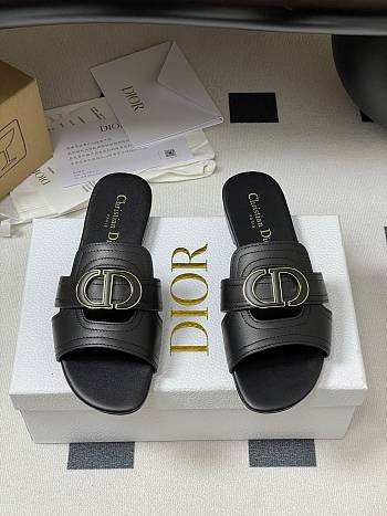 Kitlife Dior 30 Montaigne Slides Black