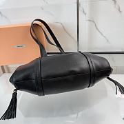 Kitlife Miu Miu Cognac Joie Nappa Leather Bag Black 5BG306 32x16x10.5cm - 4