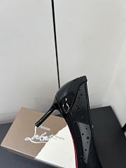 Kitlife Christian Louboutin x MM6 Maison Margiela 25 Crystal High Heels Black 65mm - 6