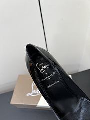 Kitlife Christian Louboutin x MM6 Maison Margiela 25 Black Patent Leather High Heels 65mm - 4