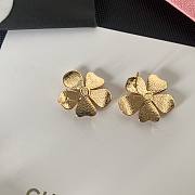 Kitlife Chanel Pink Camellia Letter Earrings - 6