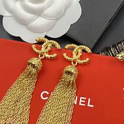 Kitlife Chanel Tassel Long Letter Earrings - 6
