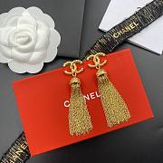 Kitlife Chanel Tassel Long Letter Earrings - 5