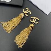 Kitlife Chanel Tassel Long Letter Earrings - 3
