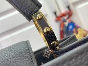 Kitlife Louis Vuitton x TM Capucines Bag Black With Monogram Flowers Chain M13878 27x9x18cm  - 6