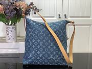 Kitlife Louis Vuitton Baggy Bag Monogram Blue Denim M95048 33x22x11cm  - 6
