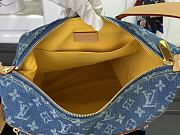 Kitlife Louis Vuitton Baggy Bag Monogram Blue Denim M95048 33x22x11cm  - 2