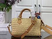Kitlife Louis Vuitton Speedy Bandoulière 30 Bag Beige Raffia M14457 34x22x19cm - 5