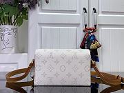 Kilife Louis Vuitton Steamer Bag White Monogram Heritage Canvas M14686 18x11x6.5cm - 4