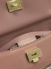 Kitlife Dolce & Gabbana Small Sicily Bag Pink Patent Leather BB8615 18x11x6cm - 6