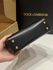 Kitlife Dolce & Gabbana Marlene Black Calfskin Bag 13.5x19x7cm - 2