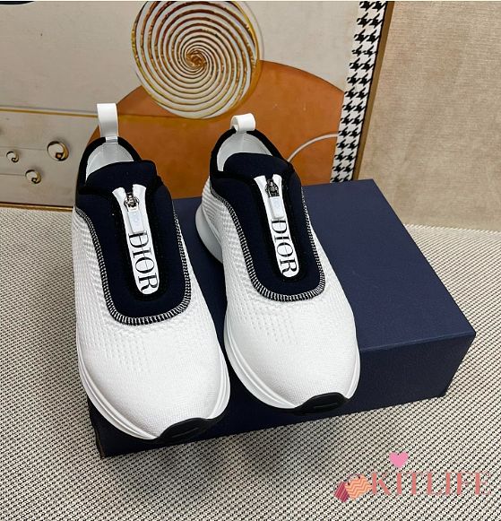 Kitlife Dior Low Top Snearkers White & Black - 1