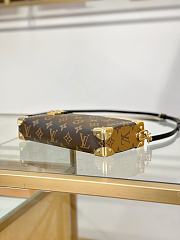 Kitlife Louis Vuitton Slim Trunk Bag Brown Monogram Canvas M13147 23x12x4cm - 5