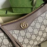 Kitlife Gucci Ophidia Small Shoulder Bag Beige & Brown 735145 25x15x6.5cm  - 2