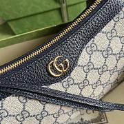 Kitlife Gucci Ophidia Small Shoulder Bag Beige & Black 735145 25x15x6.5cm - 5