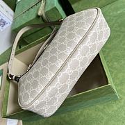 Kitlife Gucci Ophidia Small Shoulder Bag Beige & White 735145 25x15x6.5cm - 3