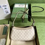 Kitlife Gucci Ophidia Small Shoulder Bag Beige & White 735145 25x15x6.5cm - 5