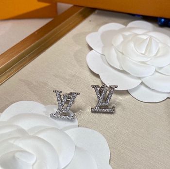 Kitlife Louis Vuitton Twig Earrings Silver