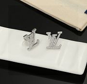 Kitlife Louis Vuitton Twig Earrings Silver - 6
