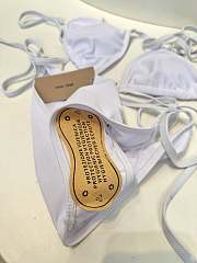 Kitlife Miu Miu Strappy Swimsuit White - 5