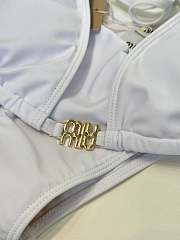 Kitlife Miu Miu Strappy Swimsuit White - 2