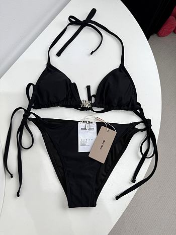 Kitlife Miu Miu Strappy Swimsuit Black