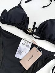 Kitlife Miu Miu Strappy Swimsuit Black - 5