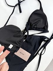 Kitlife Miu Miu Strappy Swimsuit Black - 4