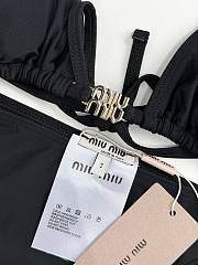 Kitlife Miu Miu Strappy Swimsuit Black - 2